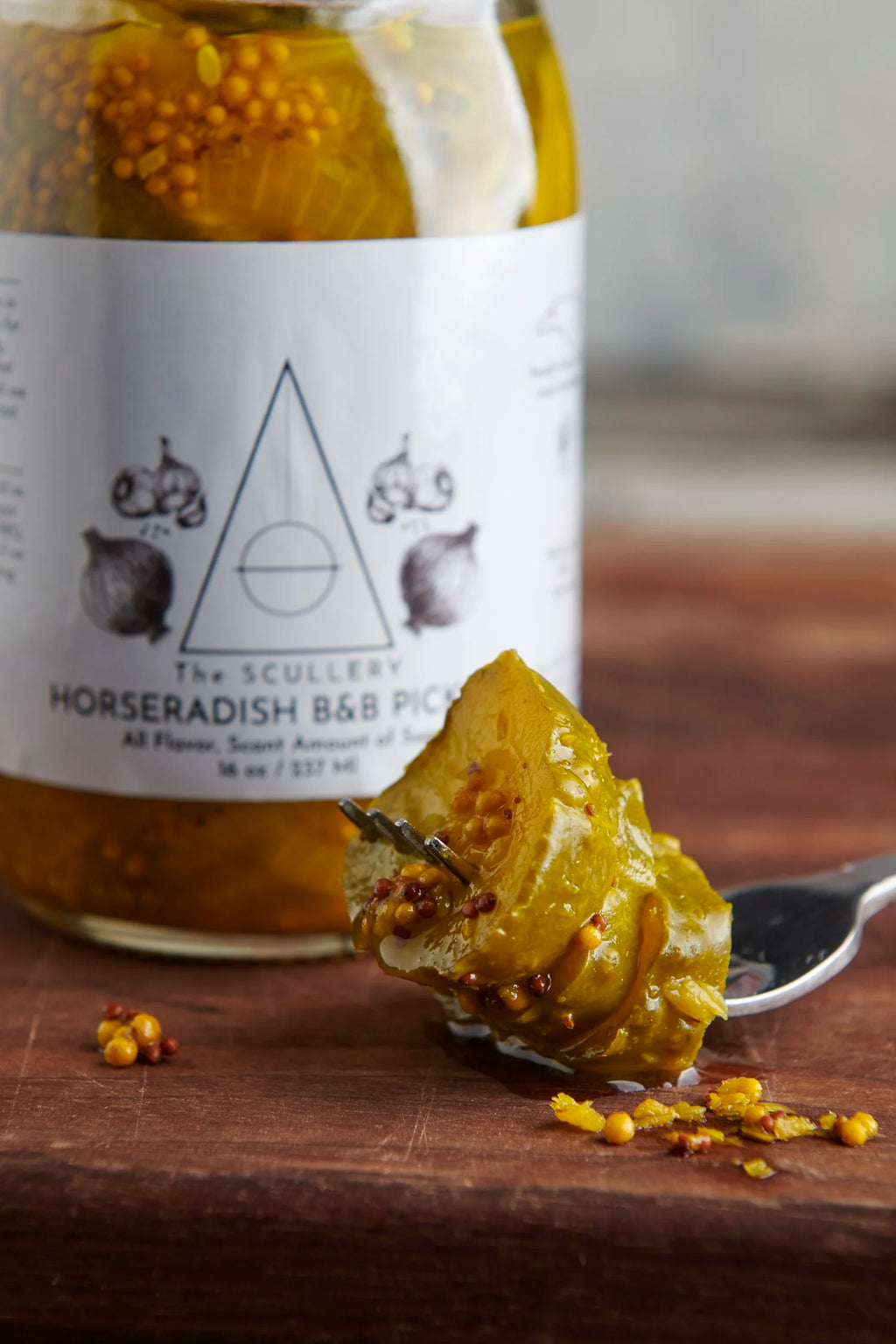 Horseradish Bread & Butter Pickles Low Sugar