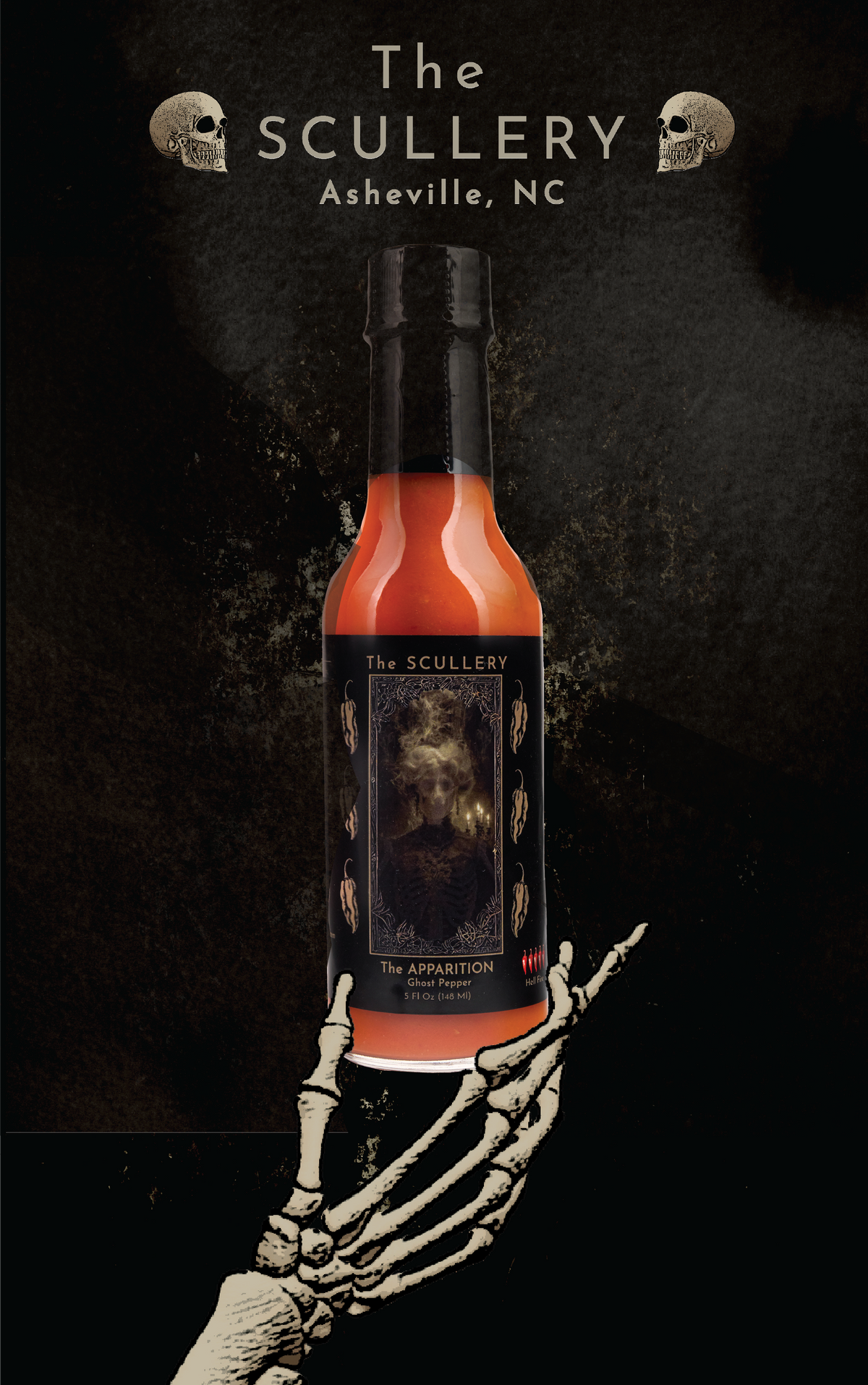 Ghost Pepper Hot Sauce : The APPARITION
