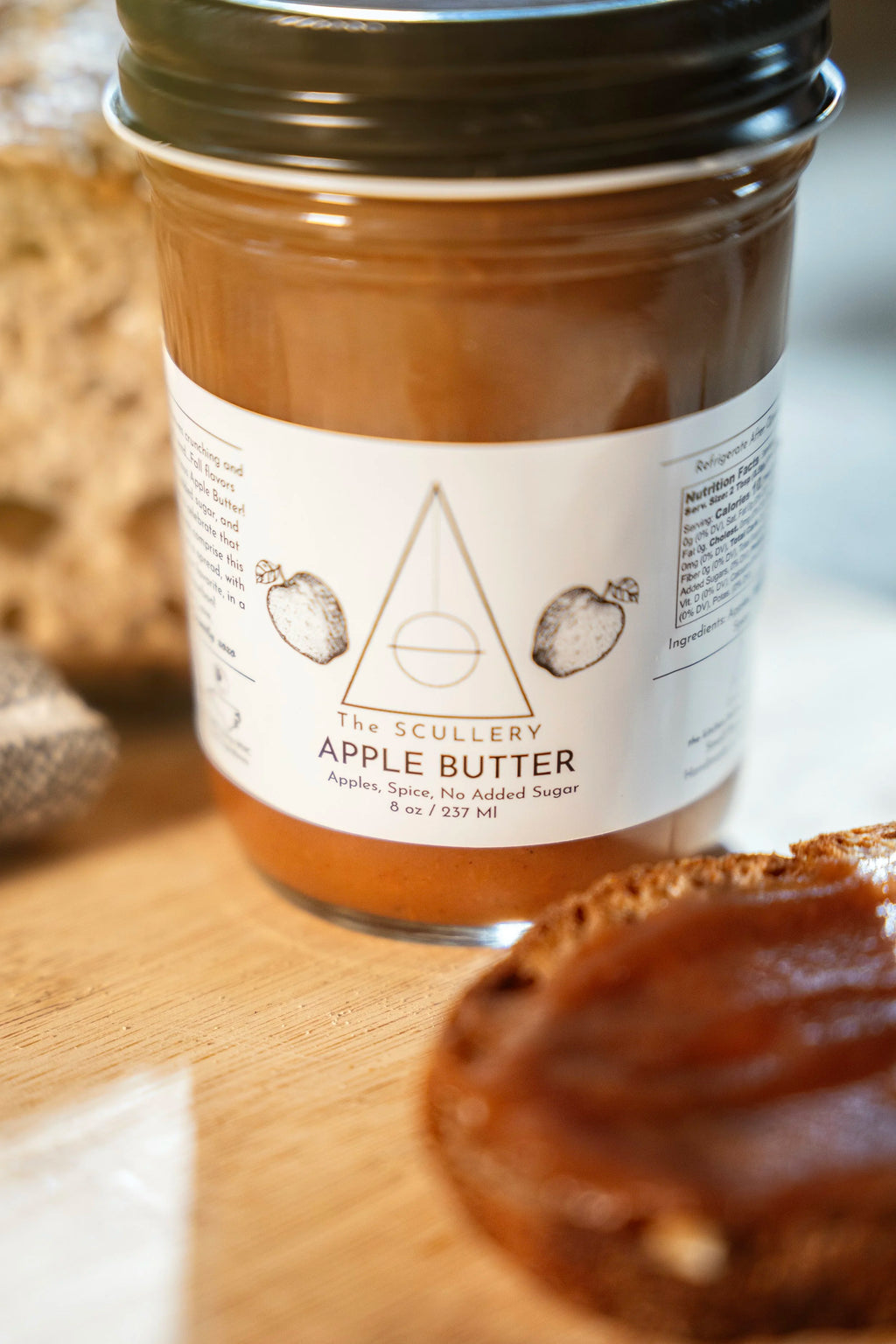 Organic Apple Butter No Sugar Added